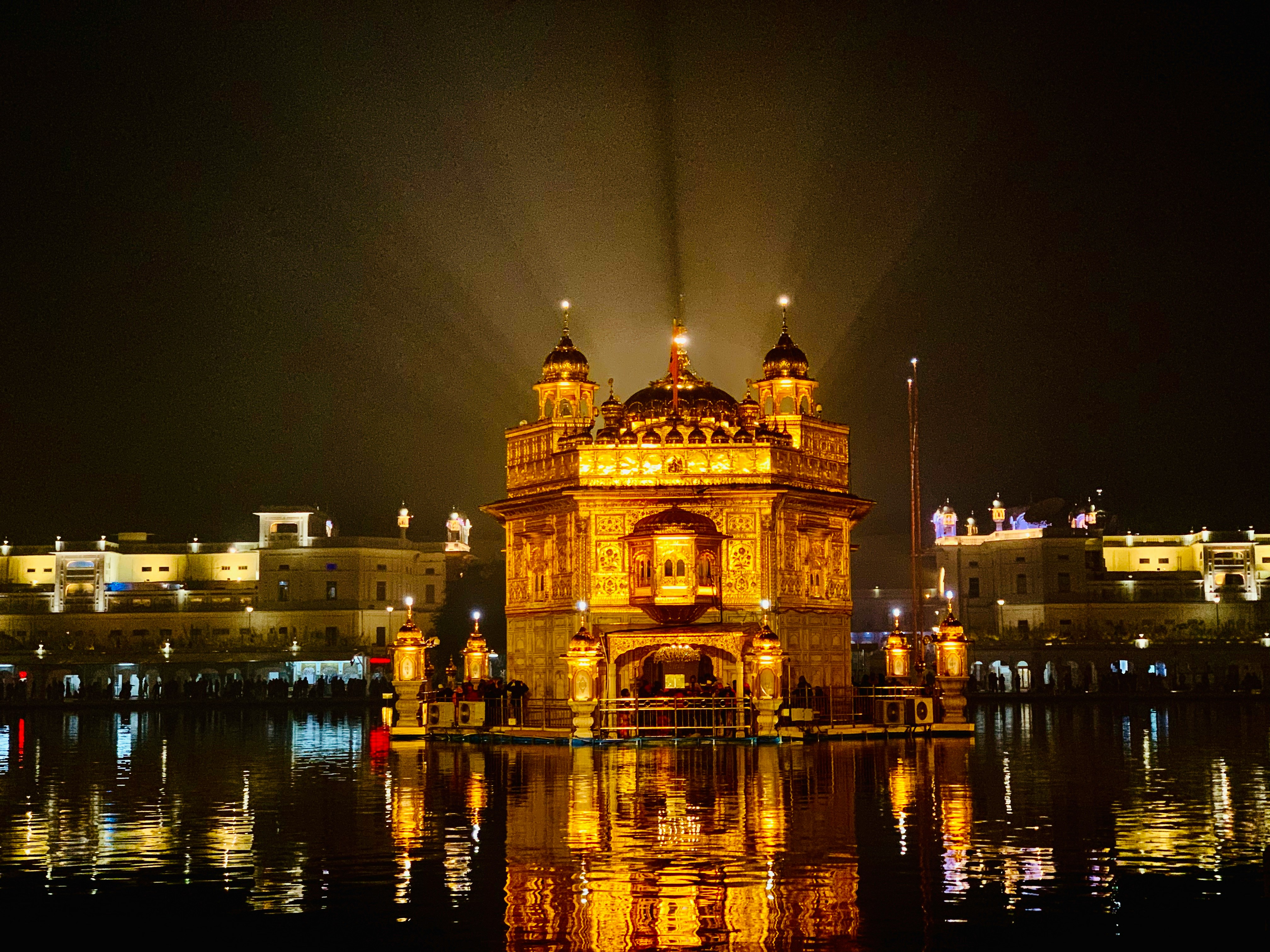 Golden Temple at night